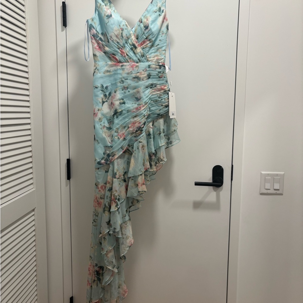 Mac Duggal Light Blue Dress